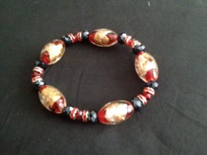 Athena Red Bead