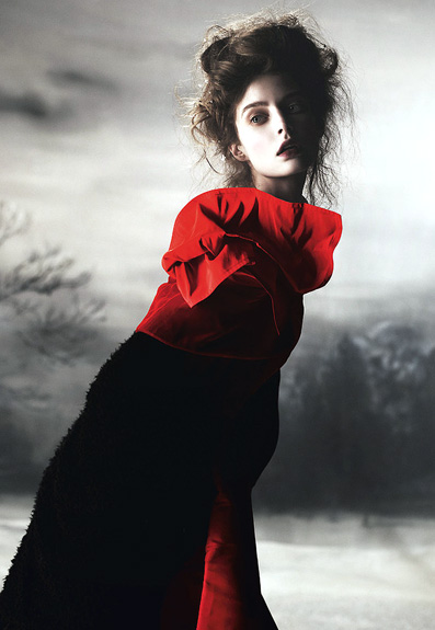 Wheelchair style: Yohji Yamamoto Cape