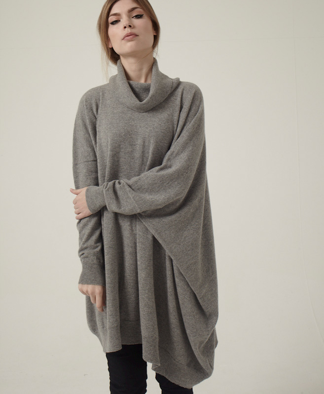 Isla Cowl Neck by Esk Cashmere