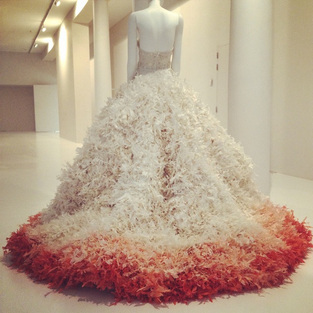 Olivier Theskyens for Rochas at MOMu