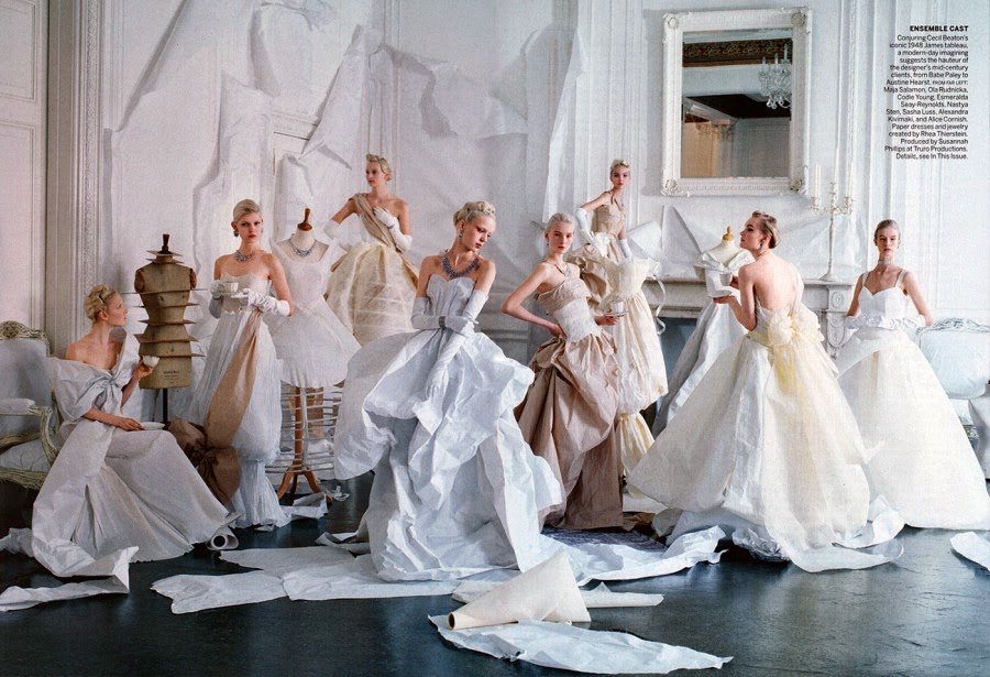 Charles James The Only And The One by Tim Walker, Vogue May 2014