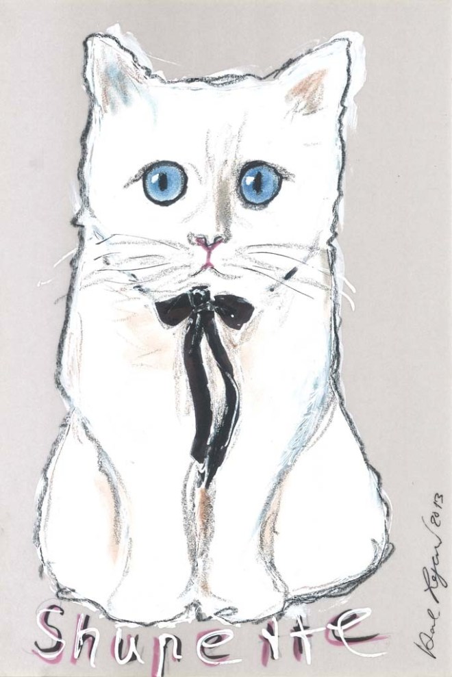 Choupette by Karl Lagerfeld via Fashion Gone Rogue