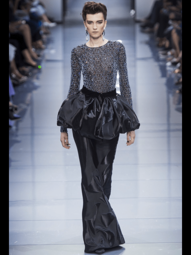 Armani Prive Haute Couture Fall 2016, photo courtesy Vogue Runway app
