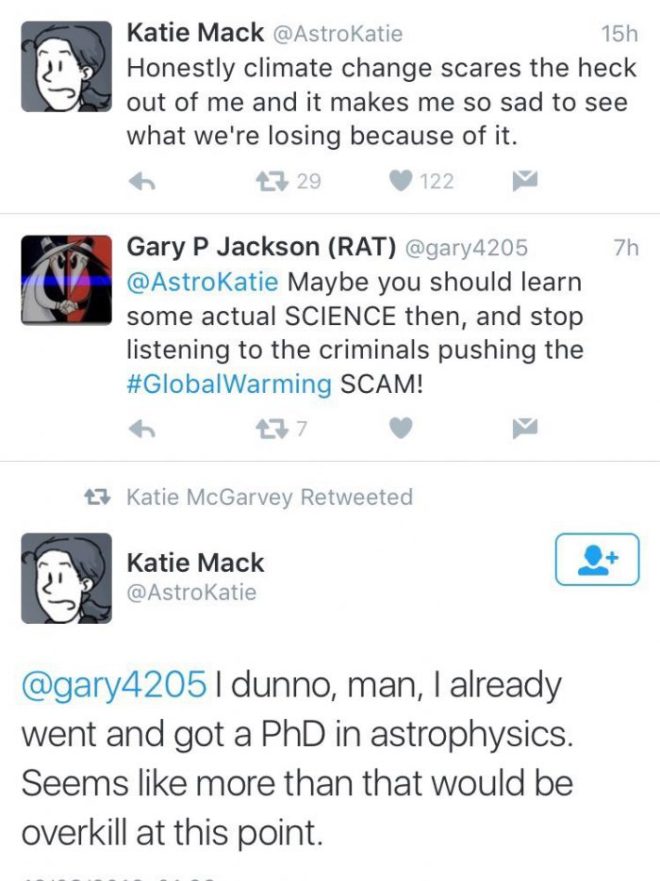 Twitter fun: Climate change science