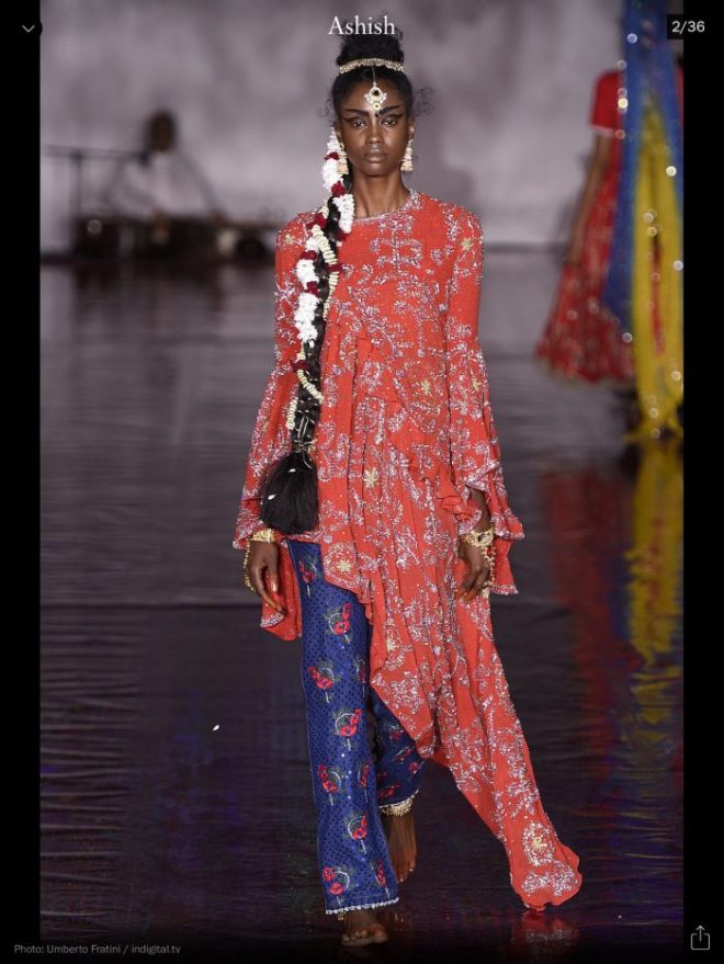 LFW: Ashish, RTW S/S 2017, image courtesy of Vogue Runway