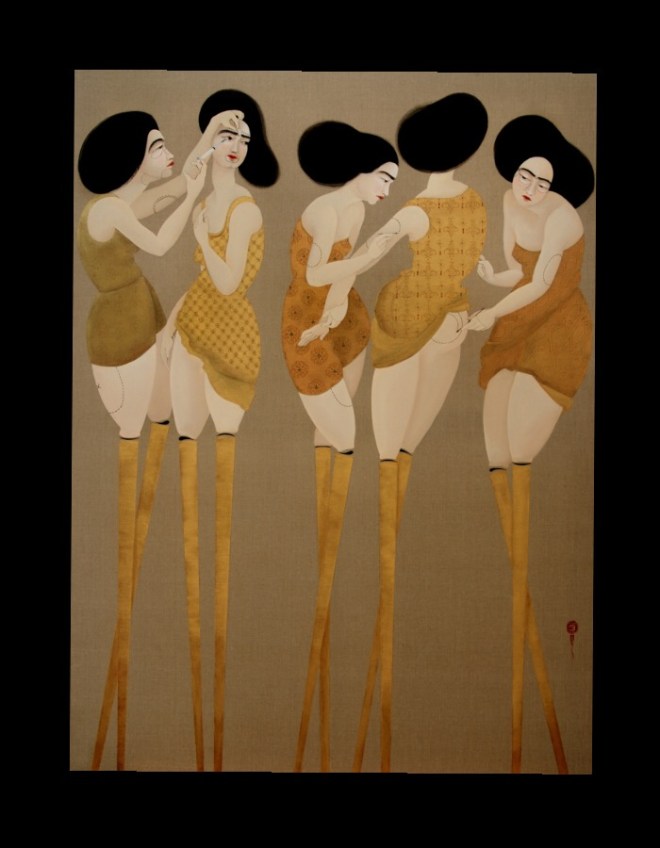 Hayv Kahraman: Leveled Leisure, 2010