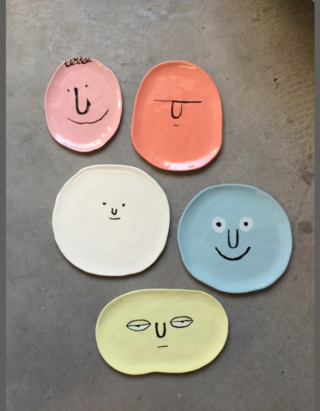 Jean Jullien Face Plates