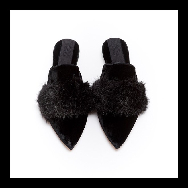 Sanayi 313 Signorina Velvet Slippers