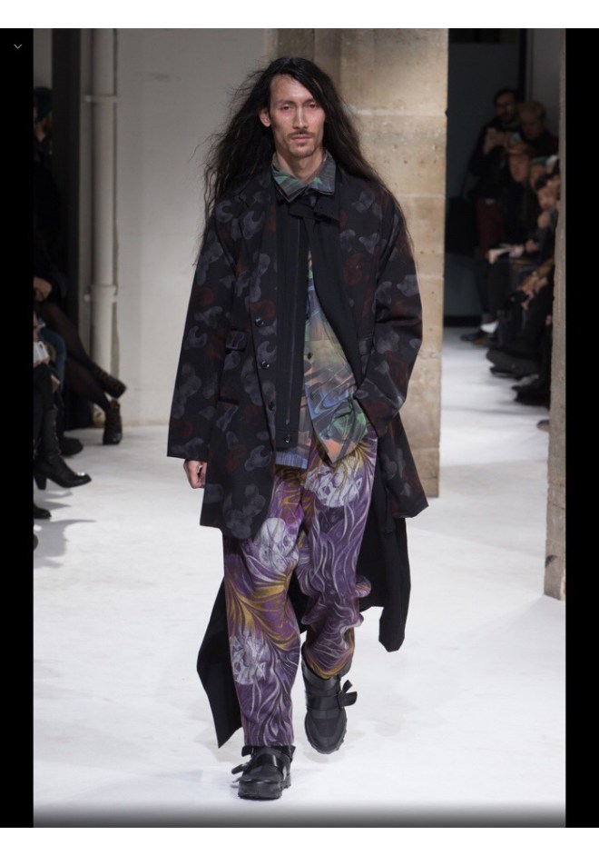 Yohji Yamamoto Menswear 2017