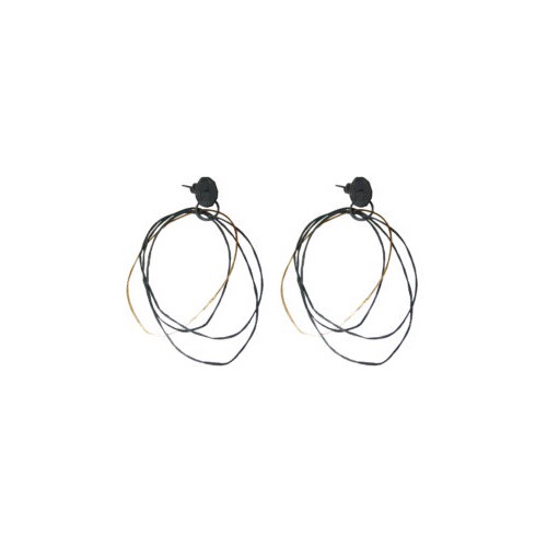 The Jennie Gill Oxidised Silver & 18CT Gold Hoop Earrings, £245