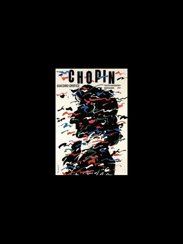 Chopin: Poster Design by Waldemar Swierzy