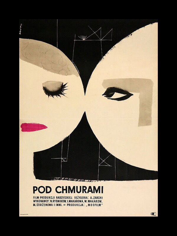 Pod Chmurami: Poster Design by Waldemar Swierzy