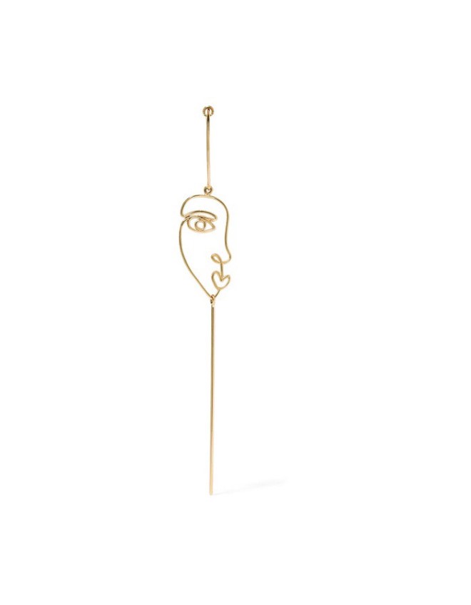 Long Face Earring by Sarah & Sebastian, $425