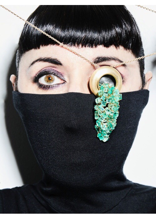 Subodh Gupta, Untitled, 2013 Photograph by Gorka Postigo, modelled by Rossy de Palma © Subodh Gupta Courtesy the artist and Hauser & Wirth