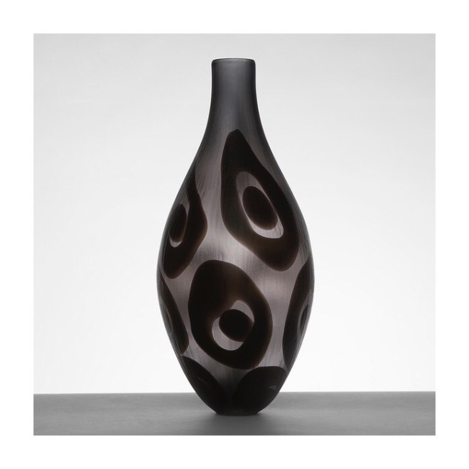 Trails Bottle In Grey by Simon Moore, £750 Image Courtesy Vessel Gallery