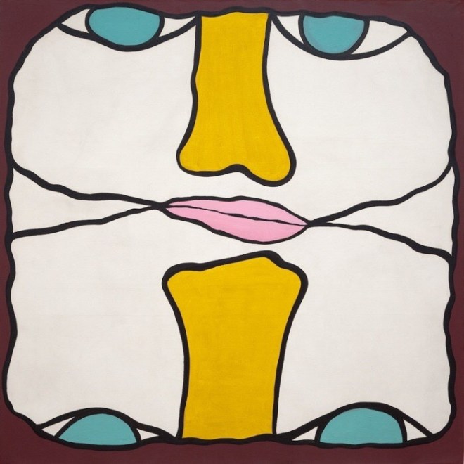 Huguette Caland, Tête-à-tête, 1970 Source: Priscilla Frank in Huffpost, 2014.