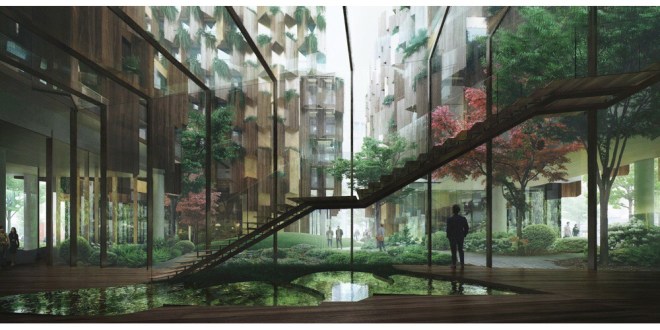 Kengo Kuma & Associates: Plans For An Eco-Luxury Hotel, Paris