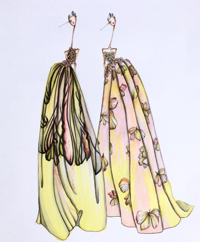Illustrator: Sofie Nordstrom Elite Saab Couture