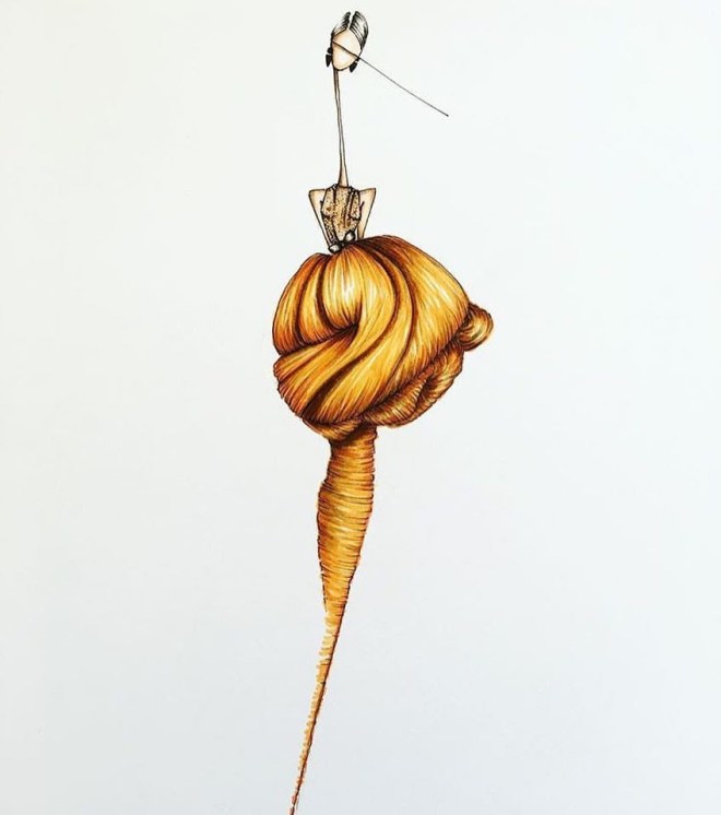 Illustrator: Sofie Nordstrom Armani Couture