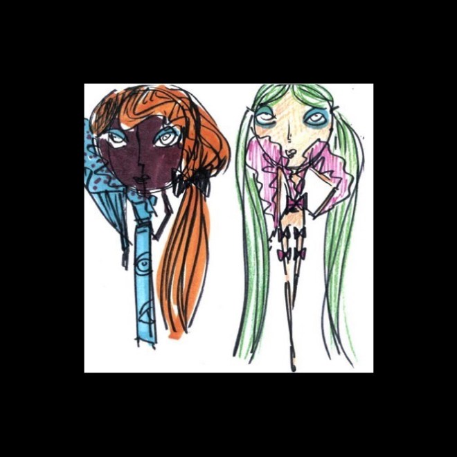 Instagram Illustration: Viktor & Rolf Action Dolls