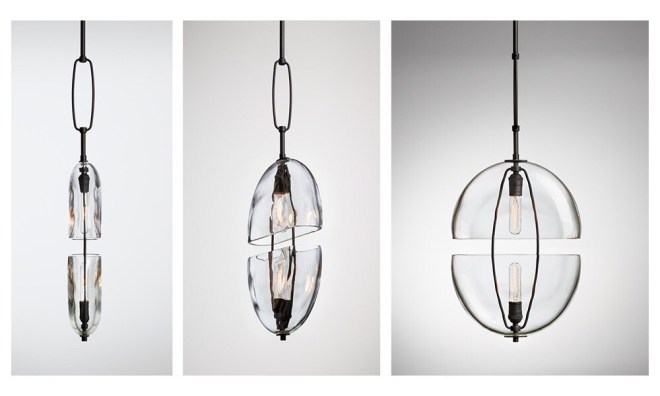 Alison Berger Moon Pendant In Full Rotation