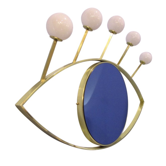 Nicola Falcone at Artemest: Mirror Lamp Blue Eye
