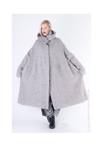 Rundholz Cozy Coat Grey, at SelectModeOnline