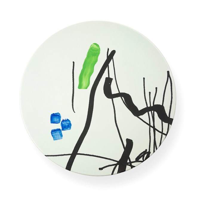 GARDEN WARE platter by Bruce McLean for 1882 Ltd at the V&A Shop