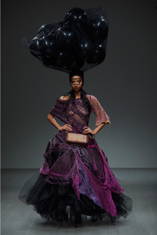 Matty Bovan LFW RTW Fall 2018