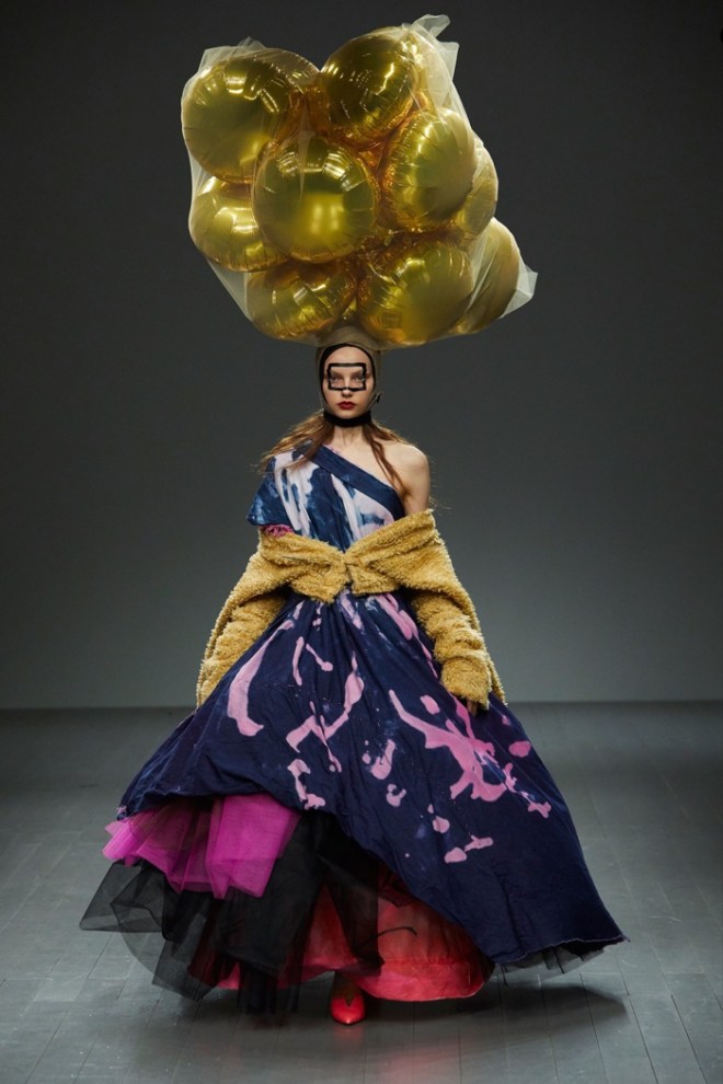 Matty Bovan LFW RTW Fall 2018