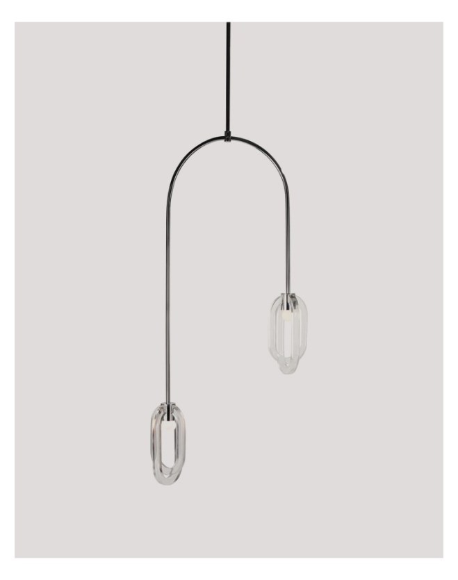 Cirrus Double Pendant by Coil + Drift. Image courtesy: Coil + Drift