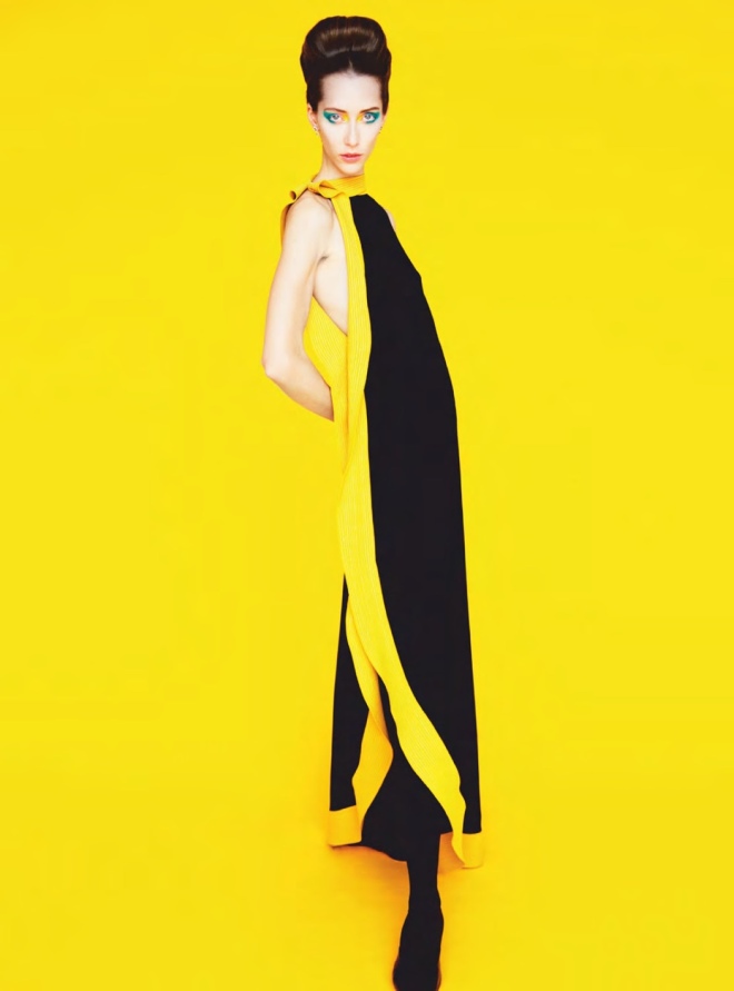 Givenchy (Dress), Erik Madigan Heck (Photographer) for Harper's Bazaar UK March 2019