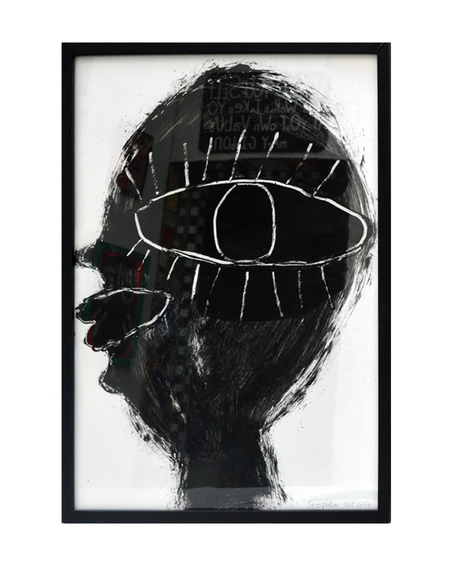 Large Black Head Artist: Stephen Wright